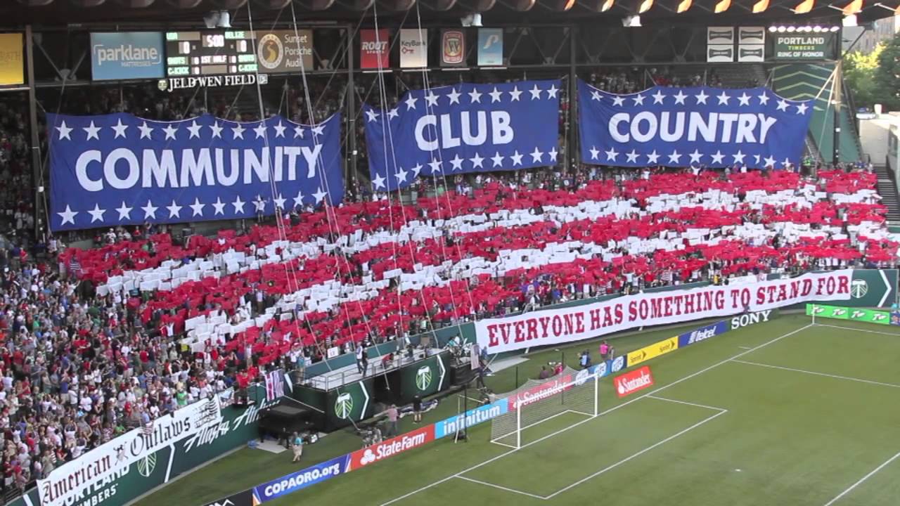 American Outlaws--Community, Club and Country Tifos in Portland