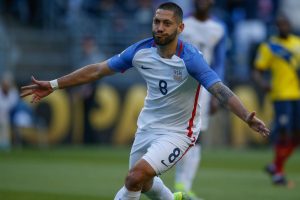 Texas native, Clint Dempsey leads the Yanks into Houston. 