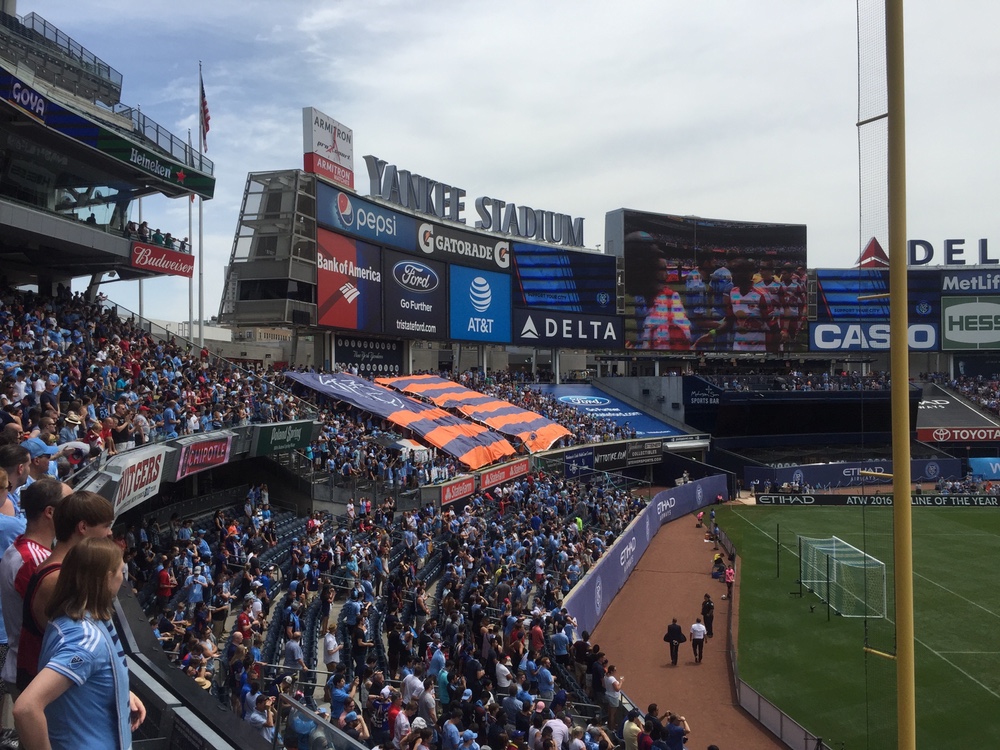 NYCFC supporters' section – photo VioletCrown.soccer